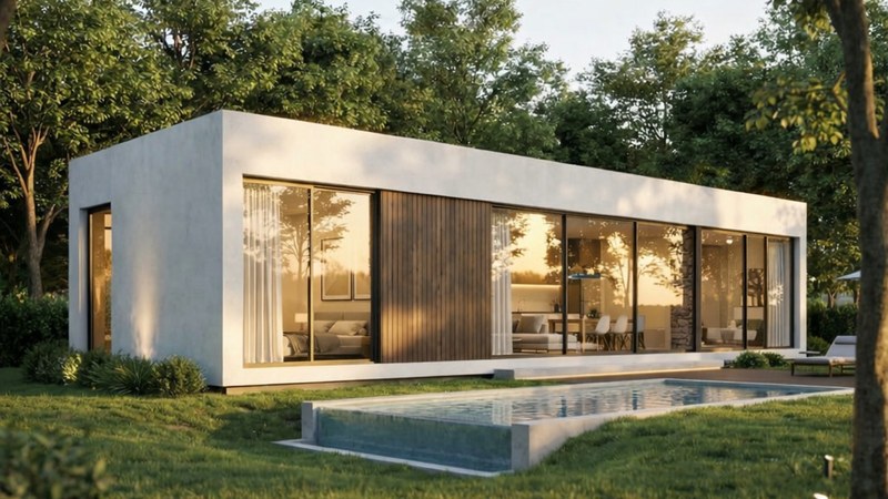 ALMA Premium — Casa Modular com Piscina